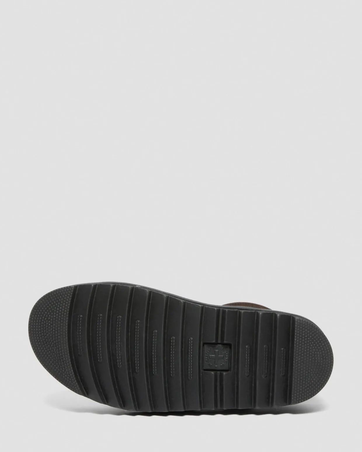 Dr. Martens Sandales Nartilla Illusion En Cuir Marron foncé — New Oily Illusion Hot