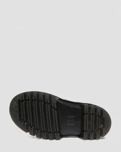 Dr. Martens Sandales Plateformes Ricki En Cuir Nappa Lux à 3 Brides Cobblestone Grey — Nappa Lux Sale