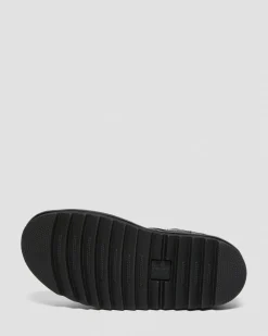 Dr. Martens Sandales Voss Vegan à Brides Noir — Oxford Cheap