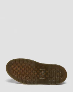 Dr. Martens Sandales Wrenlie En Daim Bronx Savannah Tan — Bronx Suede Discount